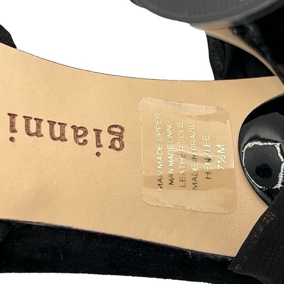 Gianni Bini Henzlee Chiffon Ankle Wrap Up Pumps Women's Size 7.5 - Picture 10 of 10